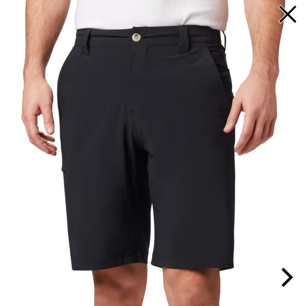 COLUMBIA Grander Marlin II Offshore PFG 10” Shorts Black Men’s Size 50 *NEW*